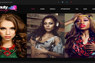 create full functional dating website, only fans website, live chat website