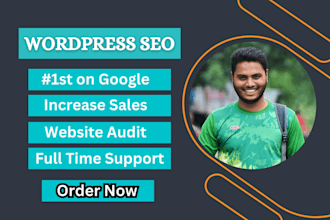 do wordpress on page SEO for wordpress website