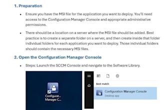 create sccm and intune guides