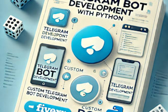 create advanced python telegram for you
