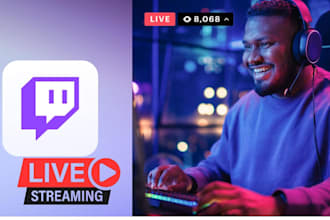 design unique animated twitch stream overlay twitch logo panels screens alerts