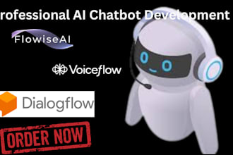 build ai chatbot using voiceflow dialogflow flowise