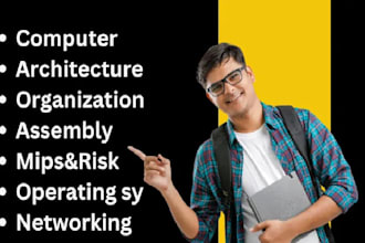 help you computer architecture, organization and science and assembly language