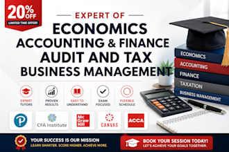 be your economics tutor ,cfa, financial accounting and finance tutor