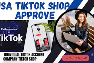 create manage usa tik tok shop be your usa tiktok shop business representative