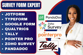 do qualtrics zoho survey tally pandadoc questionnaire google form online survey