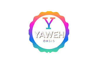 design nature oasis eco friendly logo