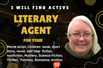 get literary agent for movie script children book synopsis proposal query letter