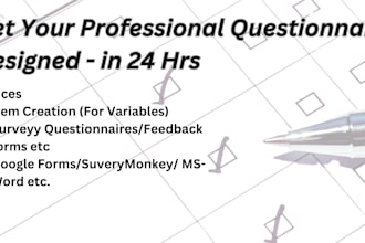 create expert survey questionnaire