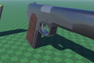 make 3d models of guns