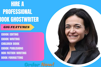 ghostwrite self help ebook, amazon kindle, ghost book writer, ebook ghostwriter