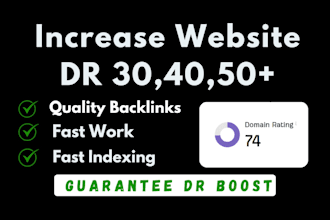 increase domain rating 50 plus