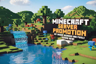 minecraft server promotion, and get active minecraft players