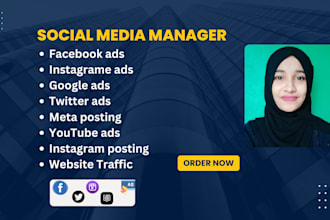comprehensive social media manger, meta ads, google ads, pinterest pin board