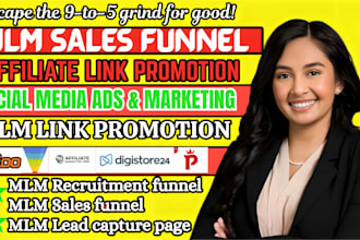 do MLM sales funnel, MLM recruitment sales funnel, MLM promotion to audience