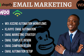 set up wix ascend email marketing automation klaviyo email campaign wix template
