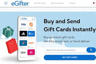design gift card shopify loyalty store gift box gift card website