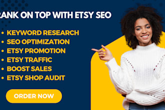 do etsy SEO to boost your etsy sales with traffic and tags optimization