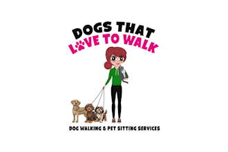 do a professional pet training logo design unique branding