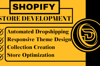 build profitable 7 figures automated shopify dropshipping store