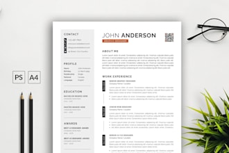 write your CV, resume, cover letter and optimize linkedin
