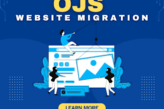 migrate an ojs website from one hosting to another hosting