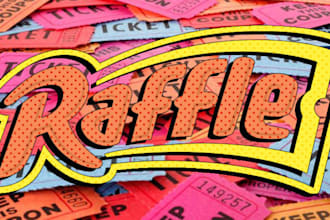solid promotion for your raffle website, contest, sweeptake to active audiences