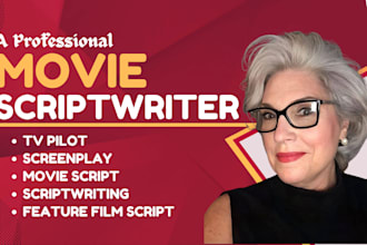 ghostwrite screenplay movie script tv series scriptwriting feature film script