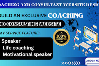 be your professional coaching website developer for your coaching business