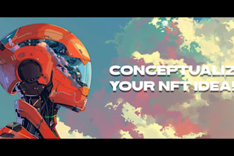 create conceptual ai nfts for your project or drop