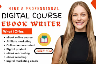 create digital marketing ebook, self help ebook rebrand, digital online course