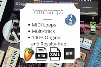 create custom midi loops for your projects