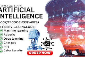 ghostwrite artificial intelligence ebook, cloud computing, robotics, iot