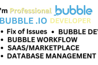 bubble io developer bubble marketplace weweb expert flutterflow developer