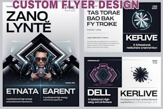 do church flyer design, motion, animated, real estate, club flyer, event flyer