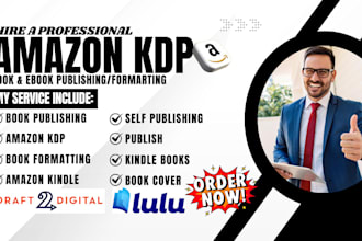 format, publish your ebook on amazon KDP, ingramspark, lulu, manuscript