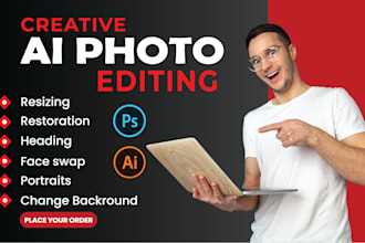 use ai to edit images, correct errors, and fix ai art