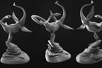 sculpt 3d action minis,create 3dtabletop gaming miniature,export stl file,zbrush