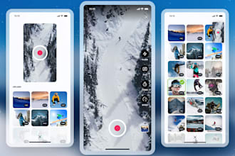 build camera app, ar app, photo editing app, face recognition app, video app
