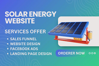 solar website solar solar leads solar landing page solar energy
