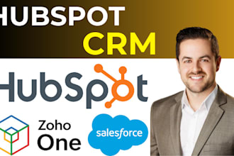 hubspot crm, zoho CRM pipedrive bitrix24 hubspot integration hubspot workflow