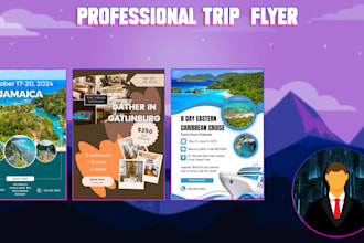 make professional trip flyer