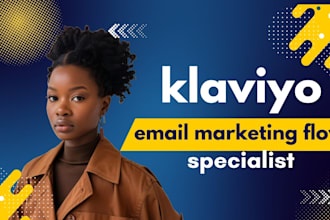 design klaviyo email template email flow email marketing flow