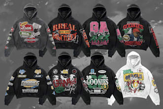 design artsy and edgy streetwear urban clothing