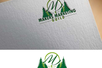make unique marketing logo design