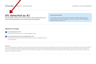 remove ai from report