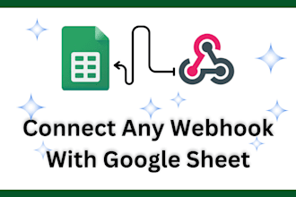 integrate or connect any webhook with google sheet
