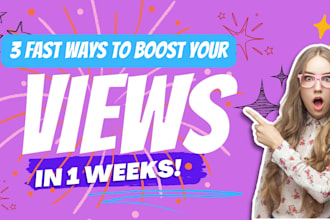 design amazing, attractive thumbnail that boost your views