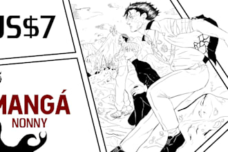 create manga pages according to your story and imagination