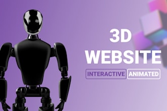 design 3d animated website